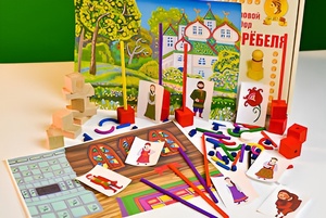 Игровой набор Фребеля "Аленький цветочек" (серия "Сказочный мир". Выпуск 2) - fgospostavki.ru - Новоалтайск