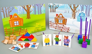 Игровой набор Фребеля "Заюшкина избушка" (серия "Сказочный мир". Выпуск 1) - fgospostavki.ru - Новоалтайск