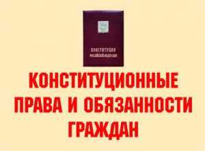 Комплект плакатов "Конституционные права и обязанности граждан" - fgospostavki.ru - Новоалтайск