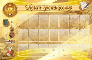Стенд "Наши достижения" Вариант 5 - fgospostavki.ru - Новоалтайск