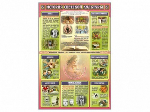 Стенд "История светской культуры" - fgospostavki.ru - Новоалтайск