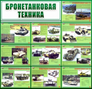 Стенд "Бронетанковая техника" - fgospostavki.ru - Новоалтайск