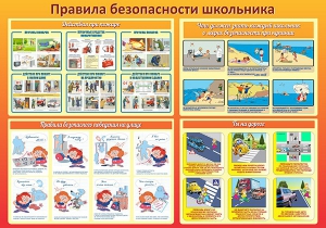 Стенд "Правила безопасности школьника" - fgospostavki.ru - Новоалтайск