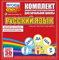 Динамические раздаточные пособия. Русский язык (веера). Читаем по слогам (слоги из двух букв). Конструируем слова (слоги из двух и трех букв). - fgospostavki.ru - Новоалтайск