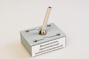 Выключатель двухполюсный (демонстрационный) - fgospostavki.ru - Новоалтайск