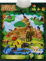 Озвученный плакат "Веселый зоопарк" - fgospostavki.ru - Новоалтайск