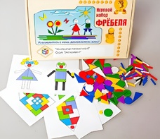 Игровой набор Фребеля "Конструктор плоскостной-4" (Серия "Эксперимент") - fgospostavki.ru - Новоалтайск