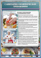 Стенд "Санитарно-гигиенические требования" - fgospostavki.ru - Новоалтайск