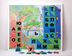 Магнитная доска "Город букв" - fgospostavki.ru - Новоалтайск