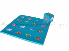 Игровой мат "Море" с кубиком - fgospostavki.ru - Новоалтайск