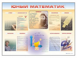 Стенд-уголок "Юный математик" - fgospostavki.ru - Новоалтайск