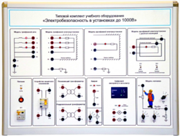 Типовой комплект учебного оборудования «Электробезопасность в установках до 1000 В»  - fgospostavki.ru - Новоалтайск