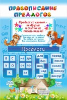 Стенд "Правописание предлогов" - fgospostavki.ru - Новоалтайск