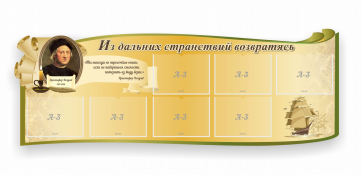 Стенд резной "Из дальних странствий возвратясь" - fgospostavki.ru - Новоалтайск