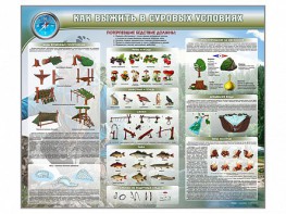 Стенд "Как выжить в суровых условиях" - fgospostavki.ru - Новоалтайск
