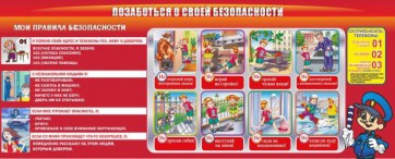 Стенд "Позаботься о своей безопасности" - fgospostavki.ru - Новоалтайск