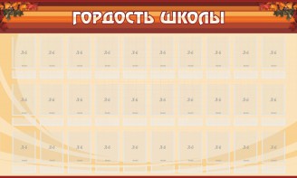 Стенд "Гордость школы" Вариант 2 - fgospostavki.ru - Новоалтайск