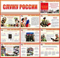 Стенд "Служу России" - fgospostavki.ru - Новоалтайск