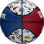 Мяч баскетбольный Wilson NBA All Team (размер 7, резина, тренировочный) - fgospostavki.ru - Новоалтайск
