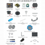 Robo kit DIYGO Мобильный робот с колесами всенаправленного движения - fgospostavki.ru - Новоалтайск